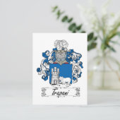 トラパニ家紋 ポストカード (スタンド正面)