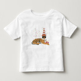 トラパーティ - 動物たちのパーティ トドラーTシャツ