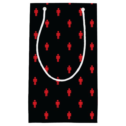 トラヒックライトマンスモール抱き枕 スモールペーパーバッグ (正面)