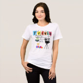 トラビアの夜 ゲームの日 トライブレンドTシャツ (正面全面)