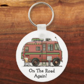 トラビコモーターホームキャンパーRV キーホルダー (正面)