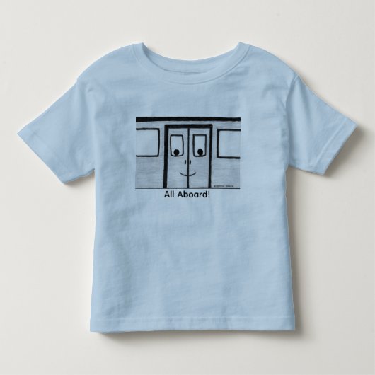 "トラビス・ザ・トレイン・ドア" Tシャツ (正面)