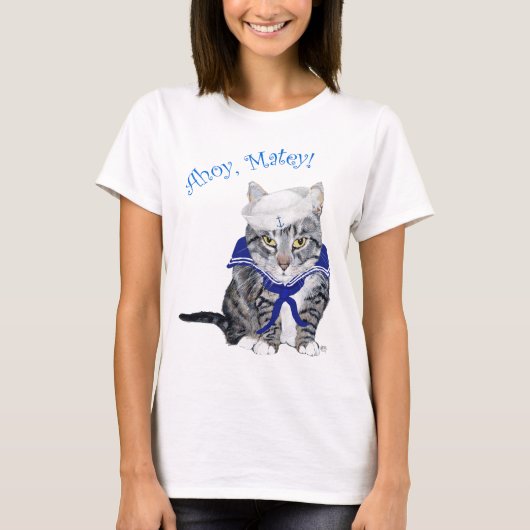 トラビーキャットセーラー Tシャツ (正面)