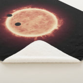 トラピスト–1で赤色矮星を通過する惑星 シェルパブランケット (3/4)