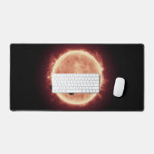 トラピスト–1で赤色矮星を通過する惑星 デスクマット (キーボード&マウス)