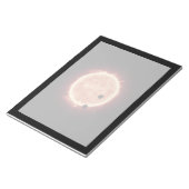 トラピスト–1で赤色矮星を通過する惑星 ノートパッド (アングル)