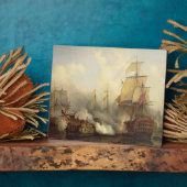 トラファルガーで再審可能， 1805年10月21日 フォトプラーク (側面)