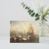 トラファルガーで再審可能, 1805年10月21日 ポストカード (スタンド正面)