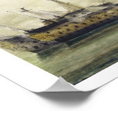 トラファルガーの戦いの勝利、1805年、 ポスター (角)