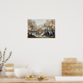 トラファルガーの戦いの逸話 ポスター (キッチン)