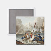 トラファルガーの戦いの逸話 マグネット (正面/裏面)