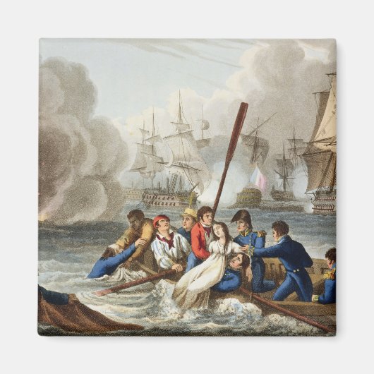 トラファルガーの戦いの逸話 マグネット (正面)