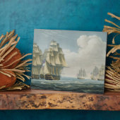 トラファルガーの戦い後、1805年10月21日、 フォトプラーク (側面)