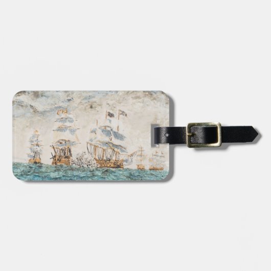 トラファルガーの戦い1805年1998年 ラゲッジタグ (正面横)