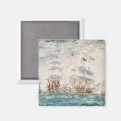 トラファルガーの戦い1805 1998 マグネット (正面/裏面)