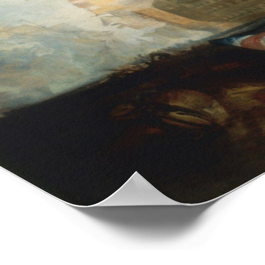 トラファルガーの戦い1822ウィリアム・ターナー ポスター (角)