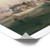 トラファルガーの戦い、1805年10月21日 ポスター (角)