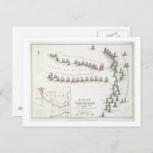 トラファルガーの戦い、1805年10月21日、Br ポストカード (正面/裏面)