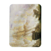 トラファルガーの戦いc.1841 (キャンバス上の油) マグネット (縦)