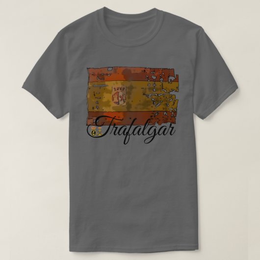 トラファルガーの旗 Tシャツ (デザイン正面)