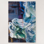 トラファルガーの泉。 ジグソーパズル (縦)