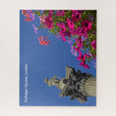 トラファルガースクエアネルソンズコラム、ロンドンUKジグソー ジグソーパズル (縦)