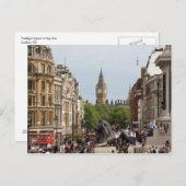 トラファルガースクエアハガキ ポストカード (正面/裏面)