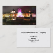 トラファルガースクエアファウンテン 名刺 (正面/裏面)