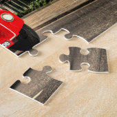 トラファルガースクエアロンドンダブルデッカーバス ジグソーパズル (側面)