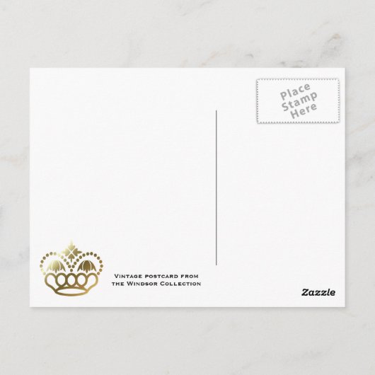 トラファルガースクエア1900 ポストカード (裏面)