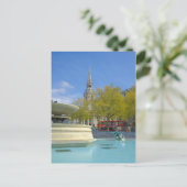 トラファルガースクエア、ロンドン英国ポストカード ポストカード (スタンド正面)