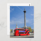 トラファルガースクエア、ロンドン英国ポストカード ポストカード (正面/裏面)