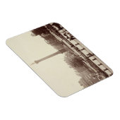 トラファルガースクエア,ロンドン(セピア写真) マグネット (右側)