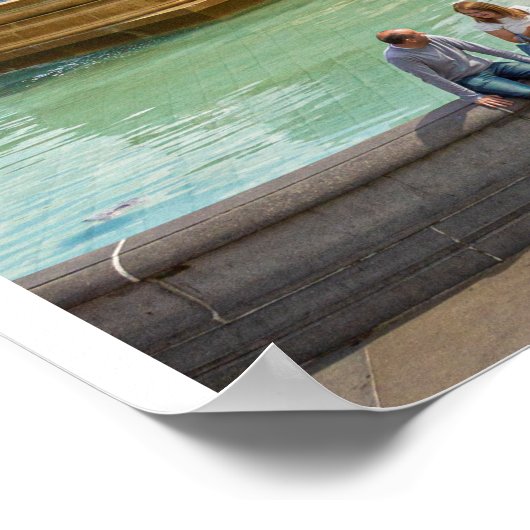 トラファルガースクエア(ロンドン) ポスター (角)