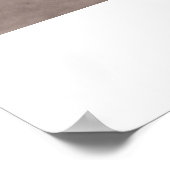 トラファルガー広場ハトの女性 ポスター (角)