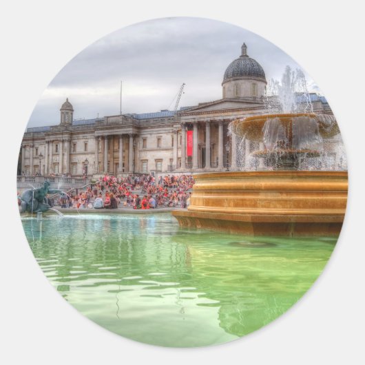 トラファルガー広場 ラウンドシール (正面)