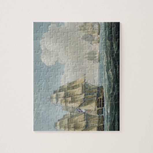 トラファルガー海戦の後、1805年10月21日、 ジグソーパズル (縦)