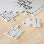 トラファルガー海戦、1805年10月21日のBr ジグソーパズル (側面)