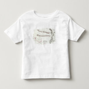 トラファルガー海戦、1805年10月21日のBr トドラーTシャツ