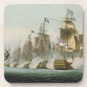 トラファルガー海戦、1805年10月21日のengrav コースター (正面)