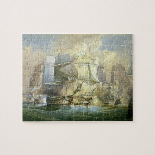 トラファルガー海戦、Actiの始め ジグソーパズル (横)