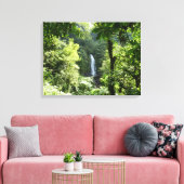 トラファルガー滝熱帯雨林写真 キャンバスプリント (インサイチュ (リビング))