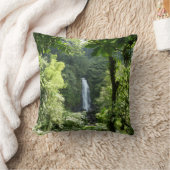 トラファルガー滝熱帯雨林写真 クッション (ブランケット)