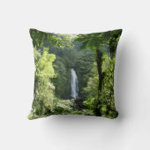 トラファルガー滝熱帯雨林写真 クッション (裏面)