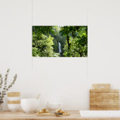 トラファルガー滝熱帯雨林写真 ポスター (キッチン)