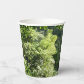 トラファルガー滝熱帯雨林写真 紙コップ (正面)