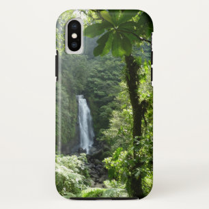トラファルガー滝熱帯雨林写真 iPhone XSケース