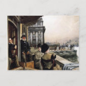 トラファルガー・タバーンのテラス（The Terrace of the Trafalgar Tave ポストカード (正面)