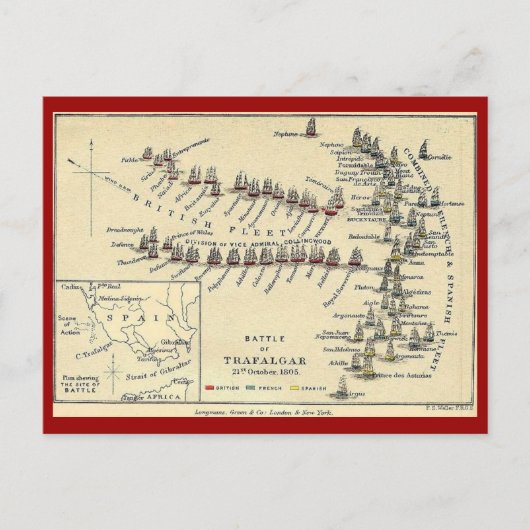 トラファルガー ポストカード (正面)