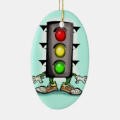 トラフィックおもしろい セラミックオーナメント (右)